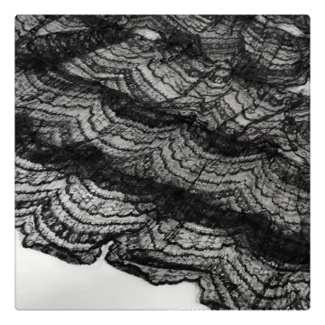 wedding dresses fabrics ruffle tulle feather trim fabric black lace sewing
